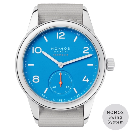 NOMOS Club Neomatik 37 Siren Blue 742 Replica Watch NOMOS Club Neomatik 37 Siren Blue 742 Replica Watch